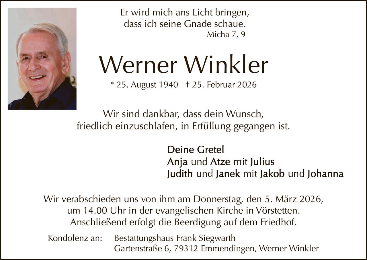 Ankündigung