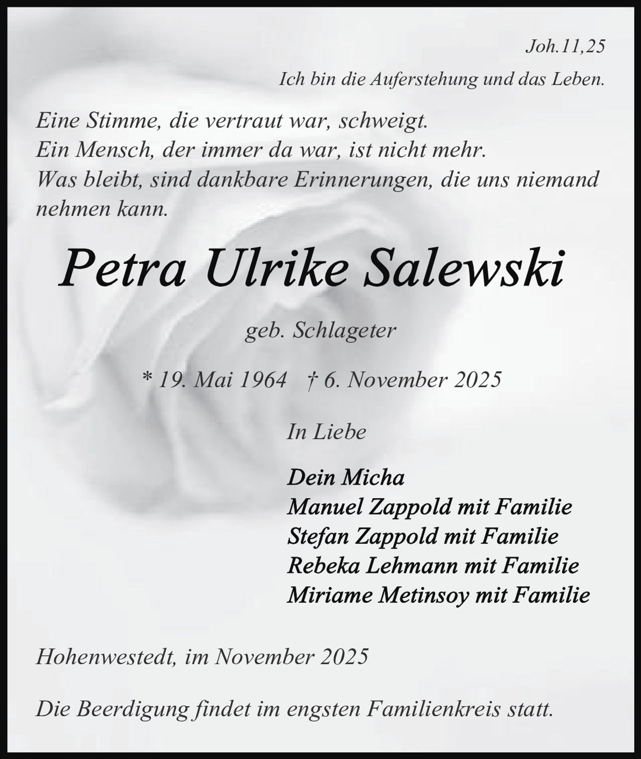 Announcement