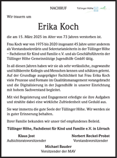 Ankündigung