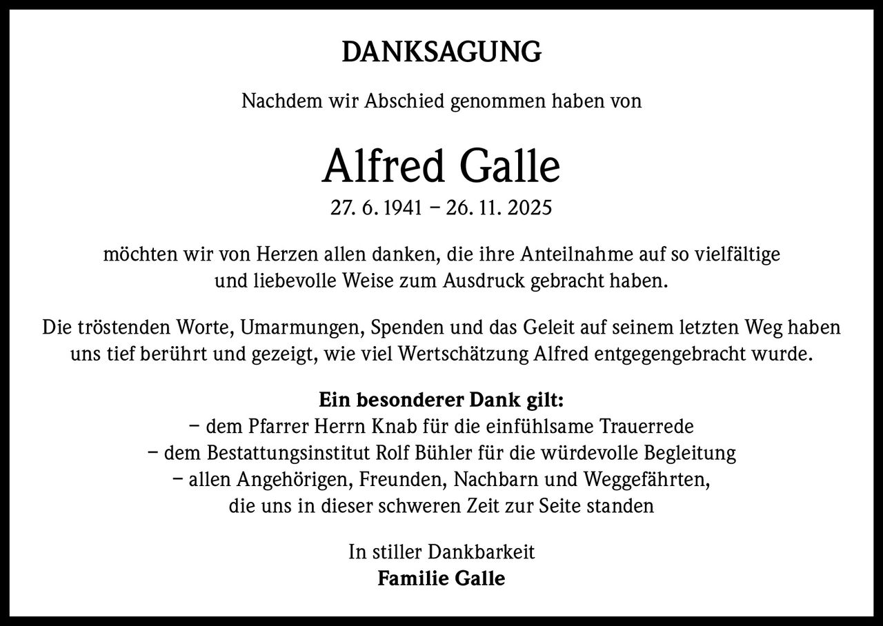 Ankündigung