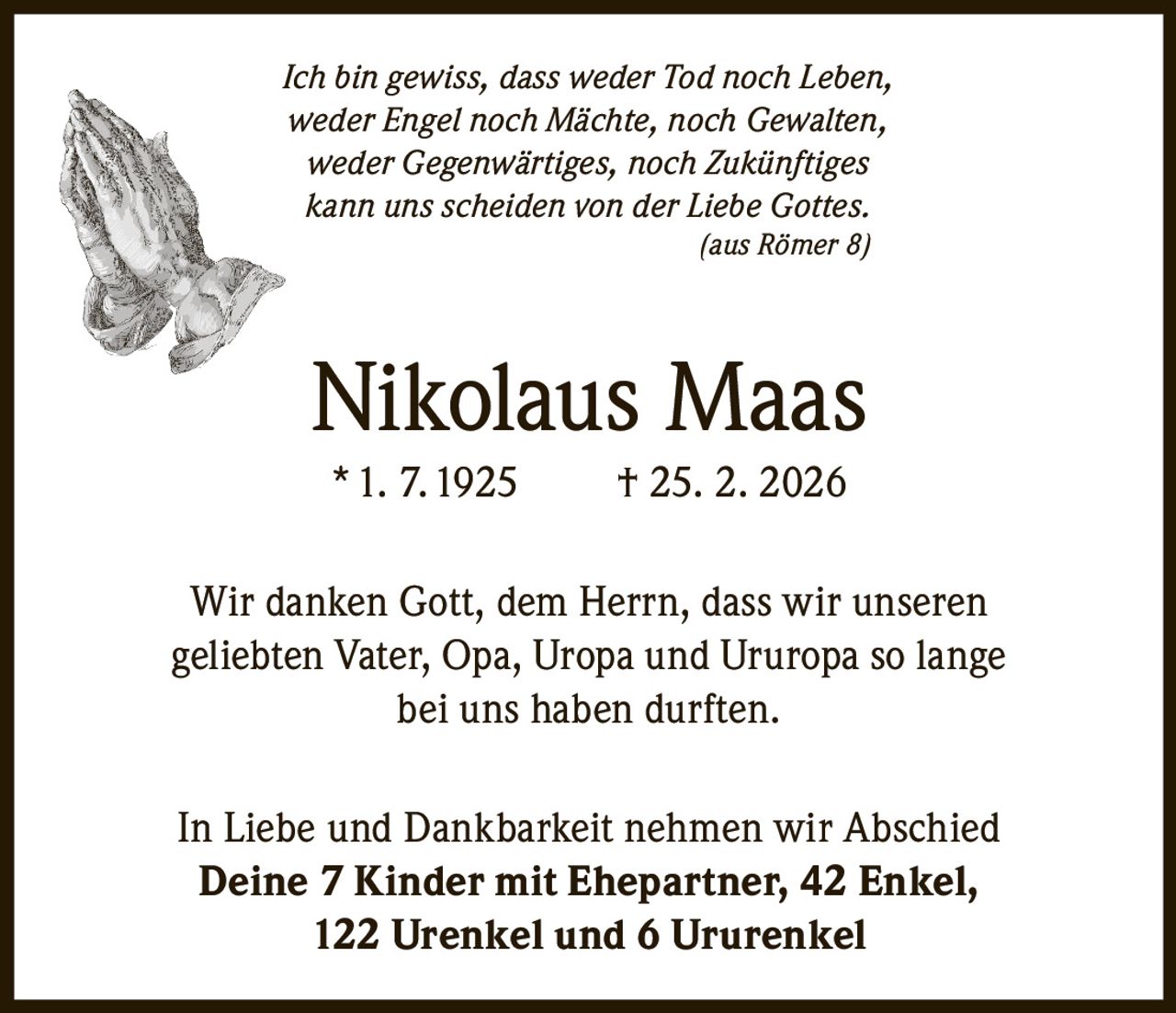 Ankündigung