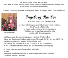 Ankündigung