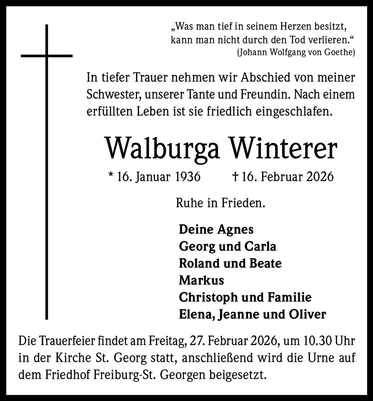 Ankündigung