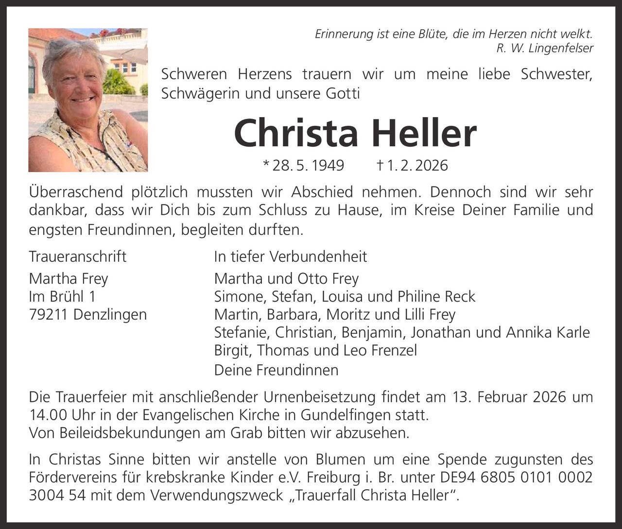 Ankündigung