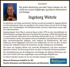 Ankündigung